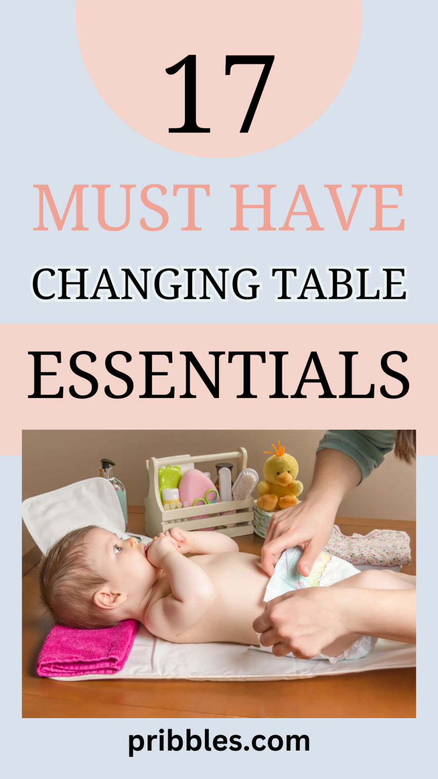 17 Essentials for Changing Table Must Have List! Pribbles