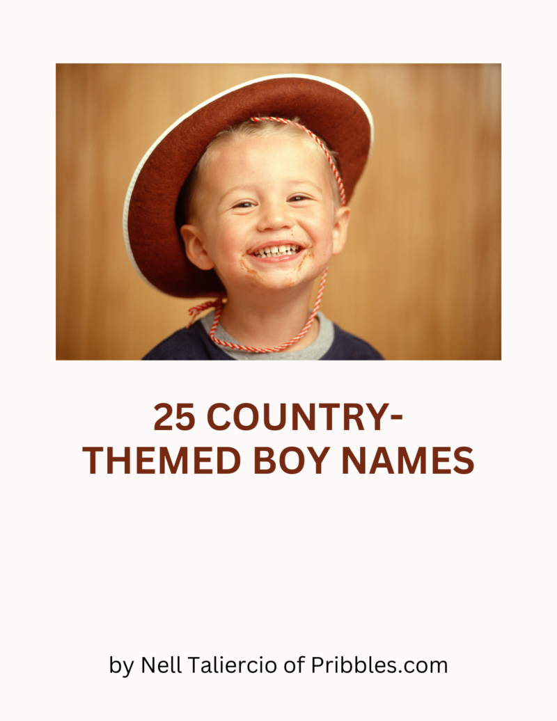 152 Country Baby Boy Names (FREE PDF TOO!) - Pribbles