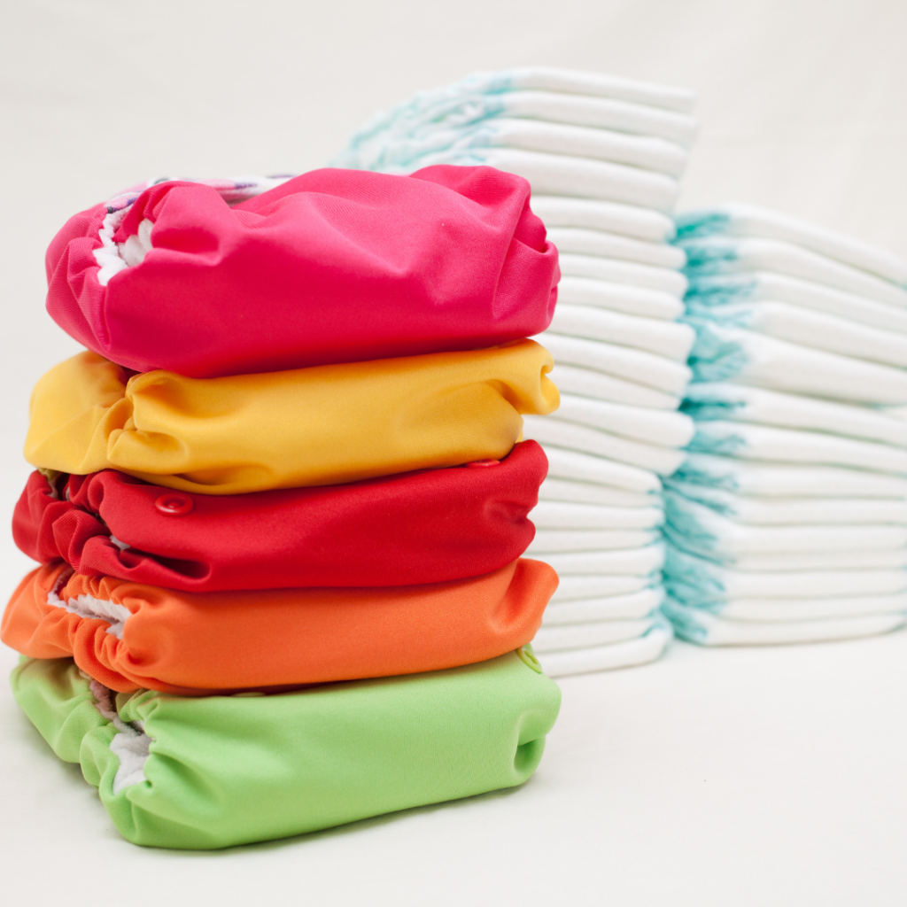different types of cloth diapers