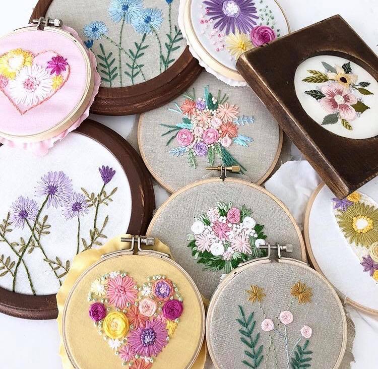 hand embroidery art