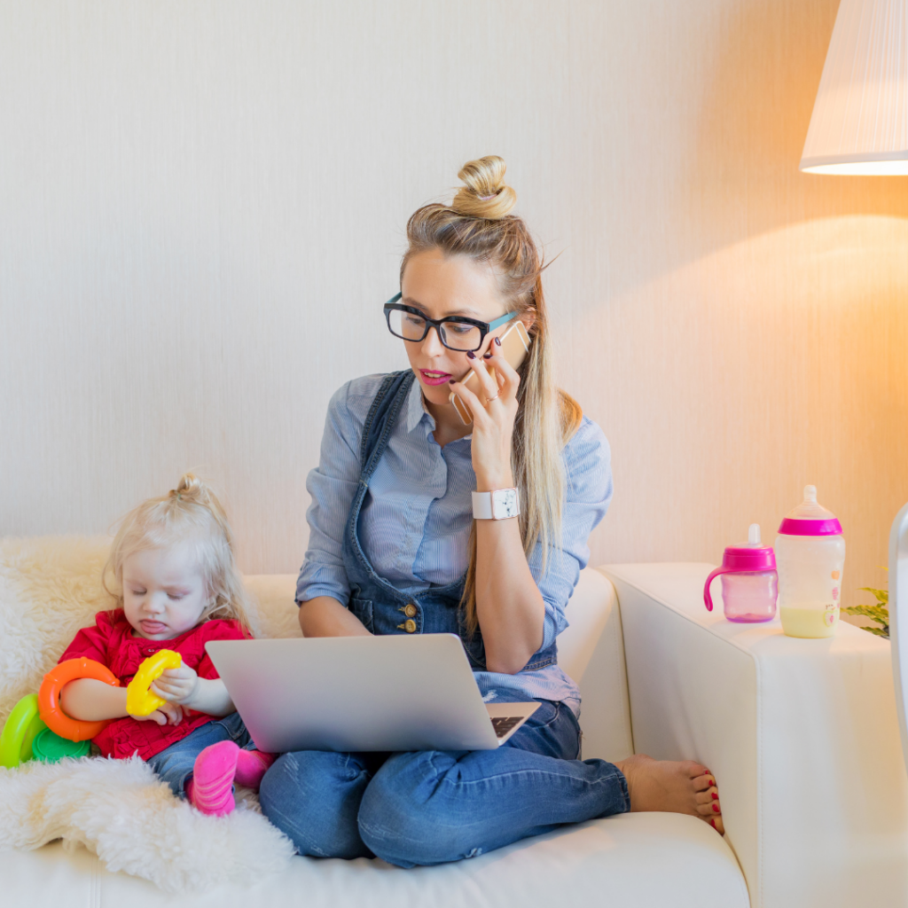 moms working from home business
