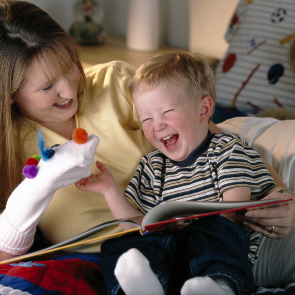 sock puppet play
