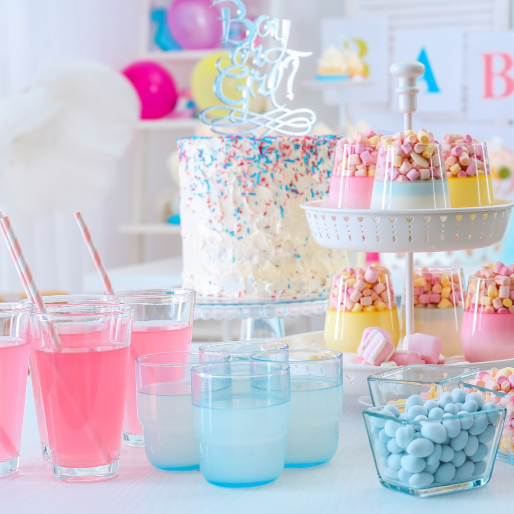 twin baby shower ideas