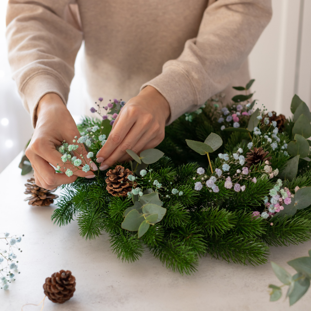 wreath making for money