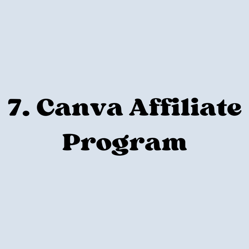 canva affiliate marketing