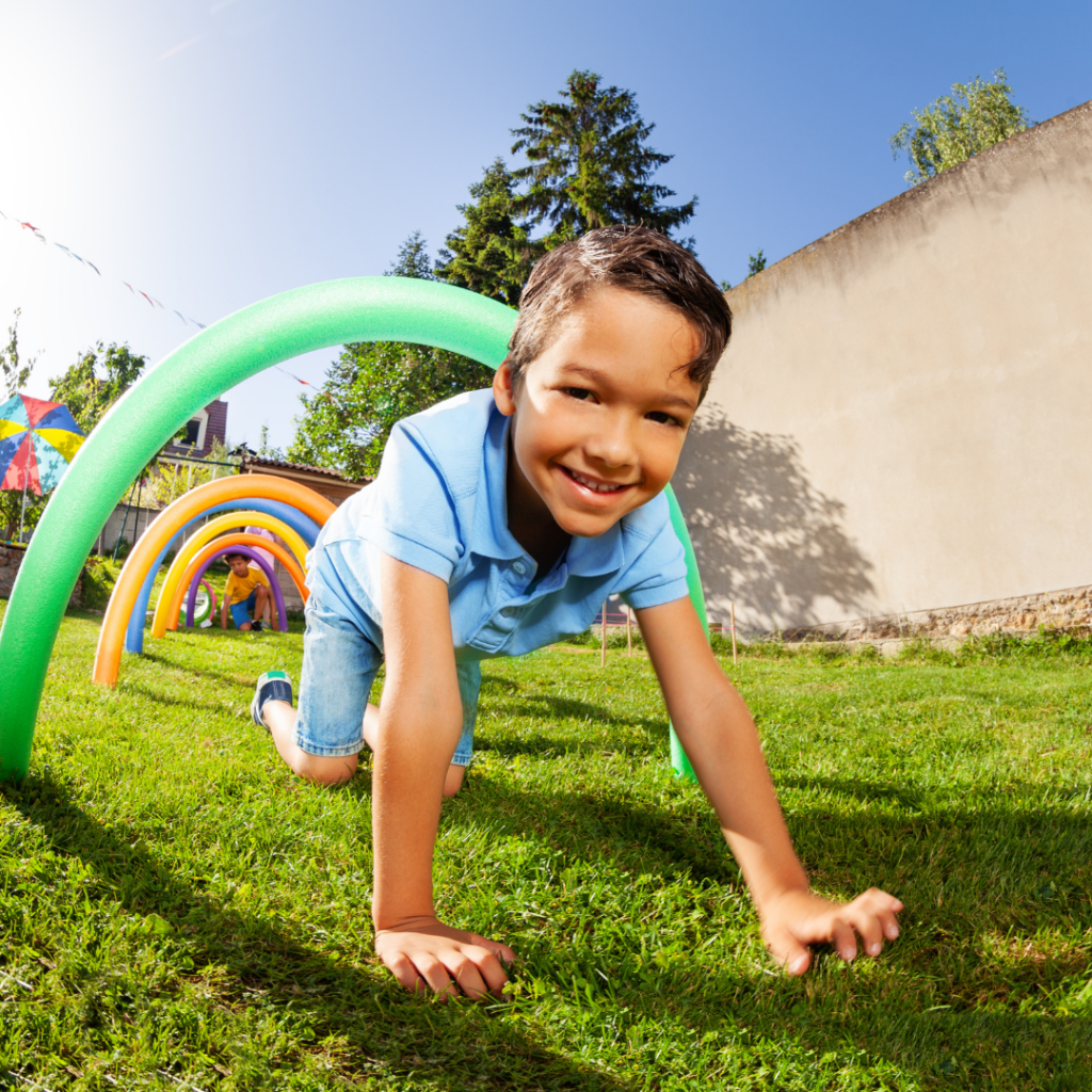 obstacle course for kids