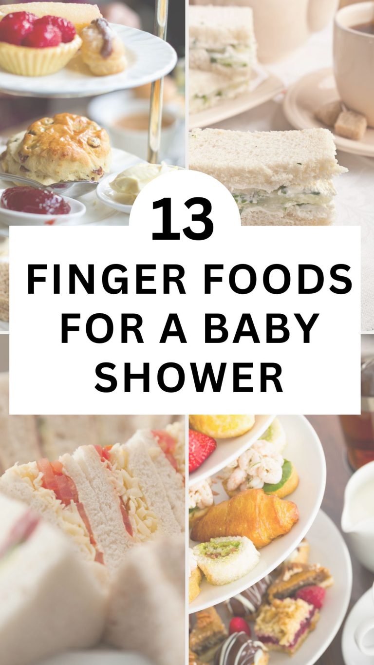 13 Easy Finger Foods for a Baby Shower (Totally Delicious!) - Pribbles