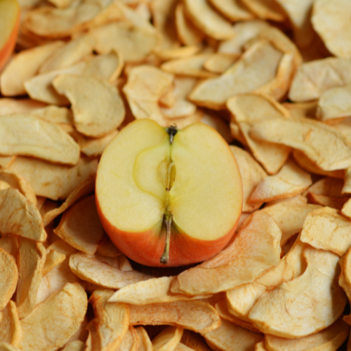 dried apple pieces