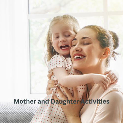 mommy and daughter fun