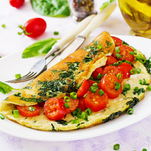 vegetable omelette recipe