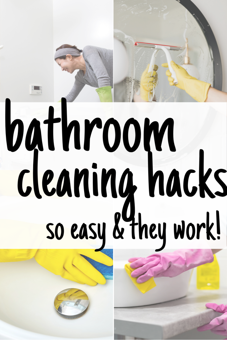 30 Hacks to the cleanest bathroom You'll Ever Need!