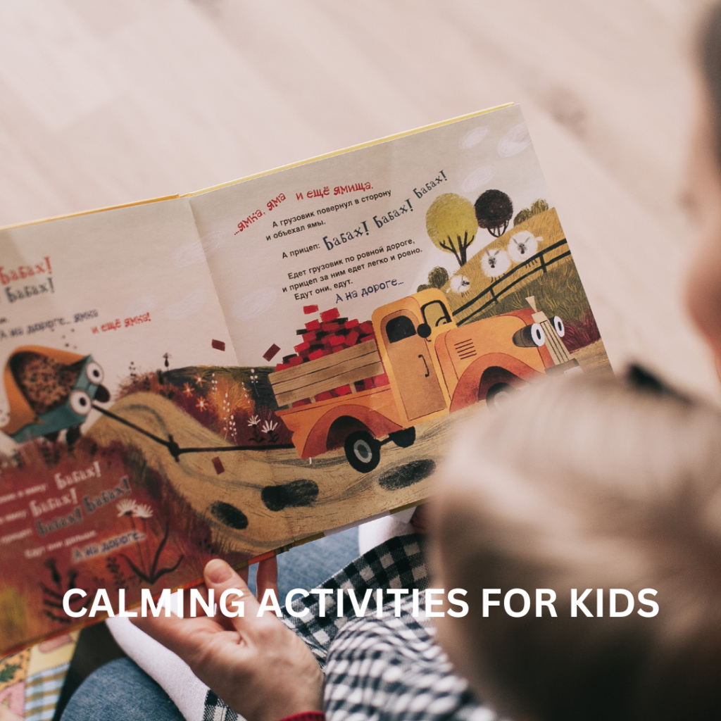 calming activities for kids