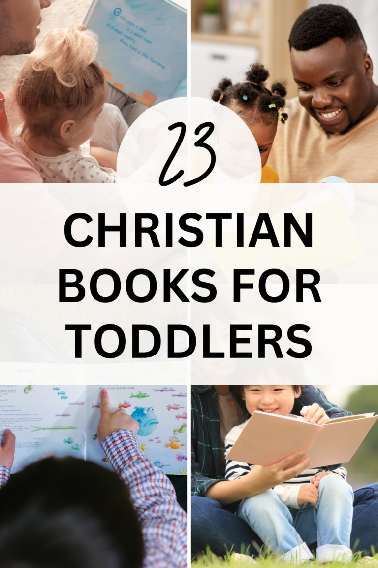 23 Best Christian Books for Toddlers for faith building Pribbles