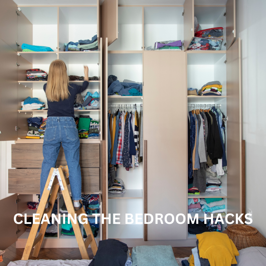 how to clean a bedroom
