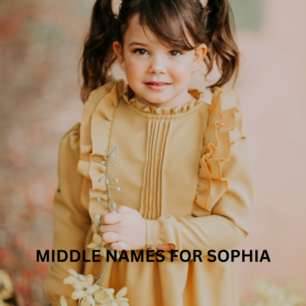 sophia middle names