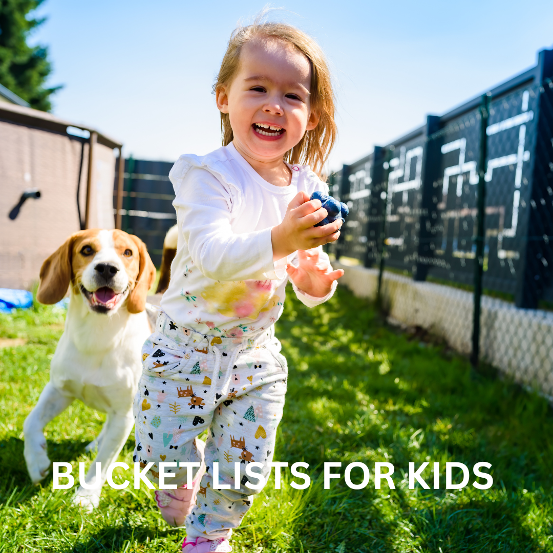 bucket lists for kids