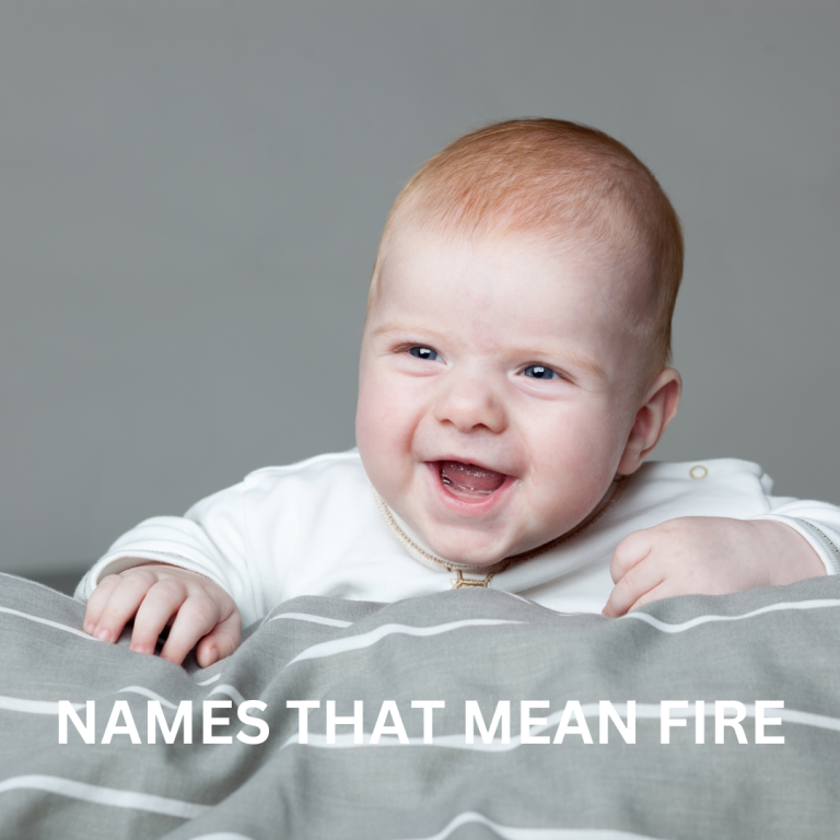 40 Amazing Names that mean fire (Plus 20 That Mean Light) Pribbles