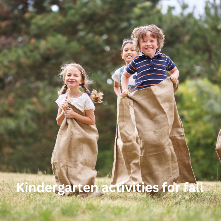 kindergarten activities for fall