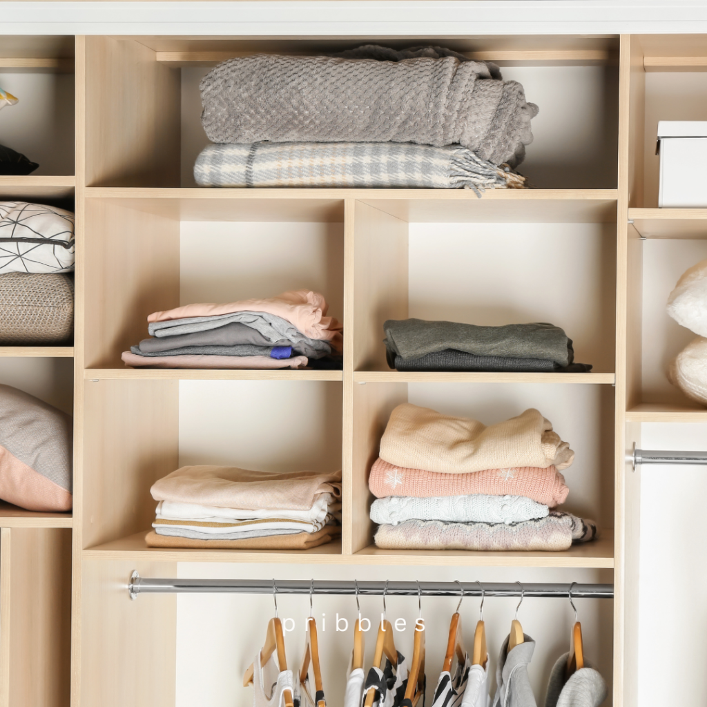 small closet organization