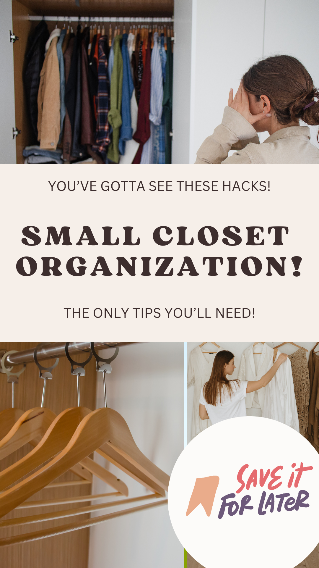 17 Genius Small Closet Organization Hacks You Need In Your Life - Pribbles