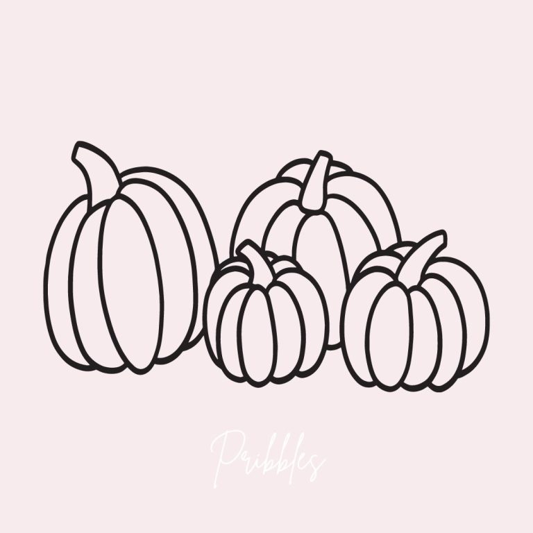 12 Super Cute Pumpkin Coloring Pages for Kids