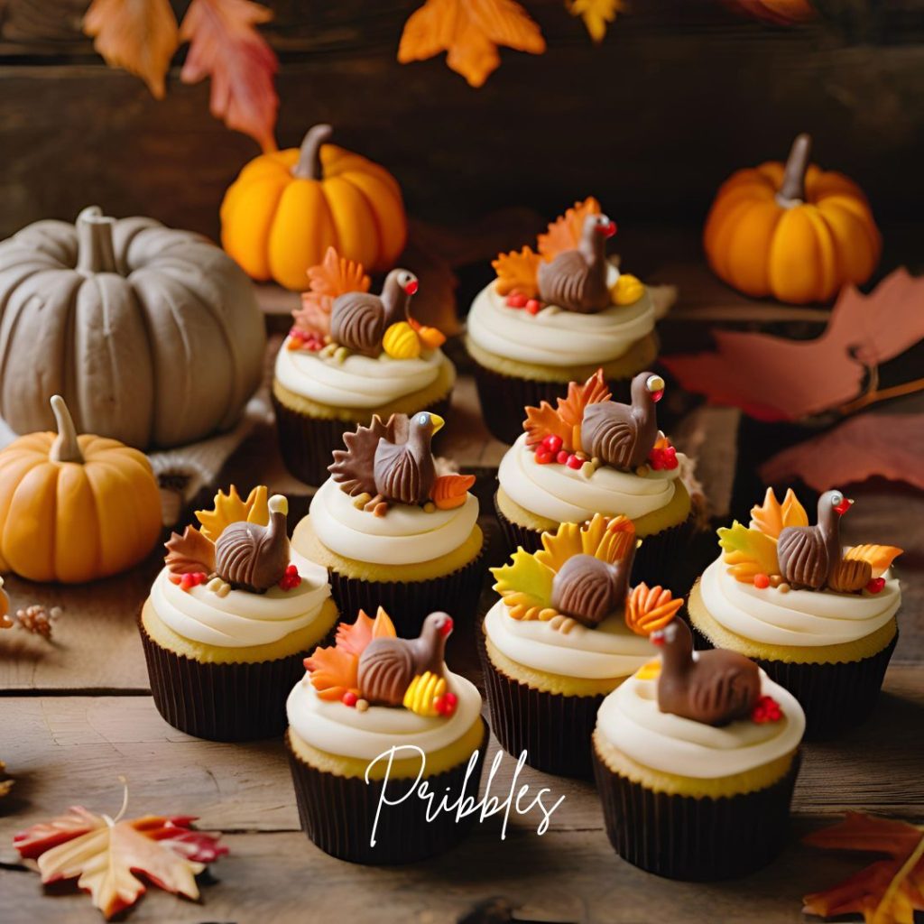 thanksgiving themed cupcakes