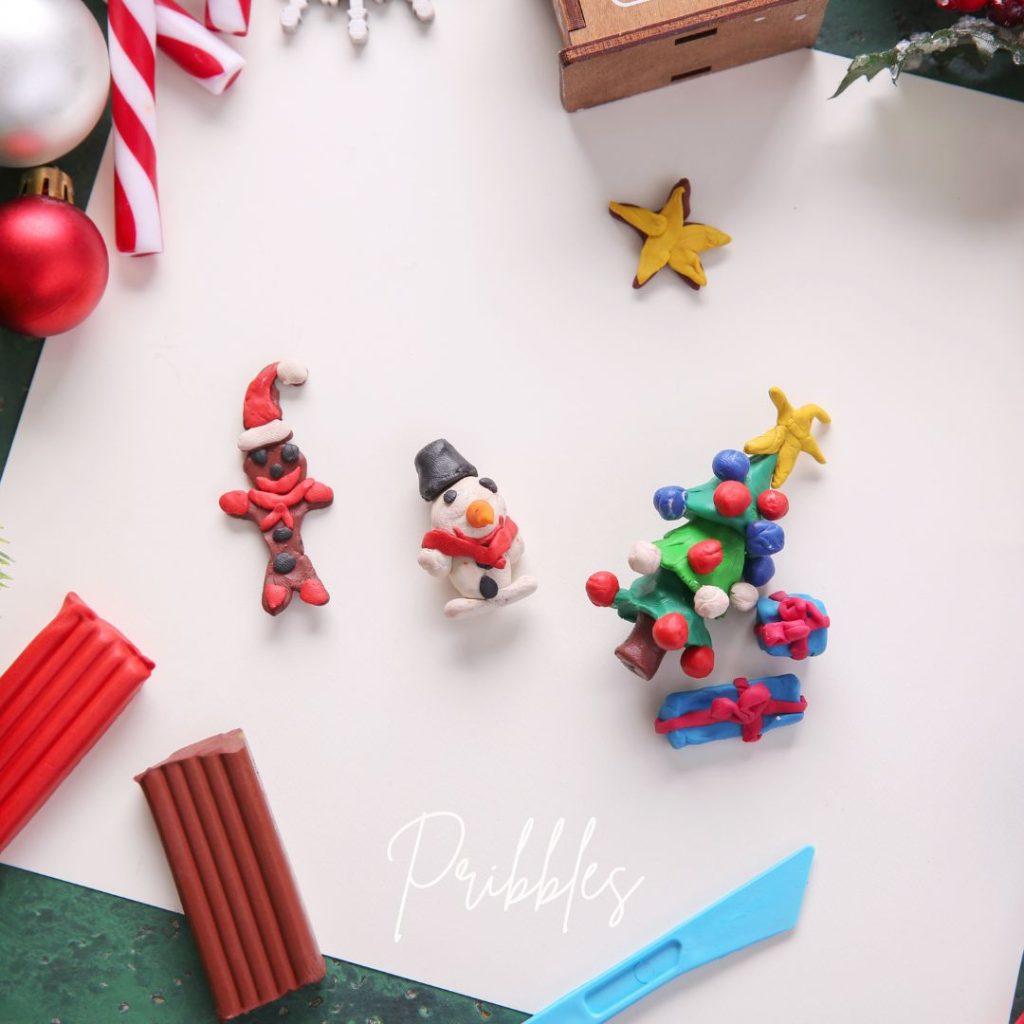 christmas playdough