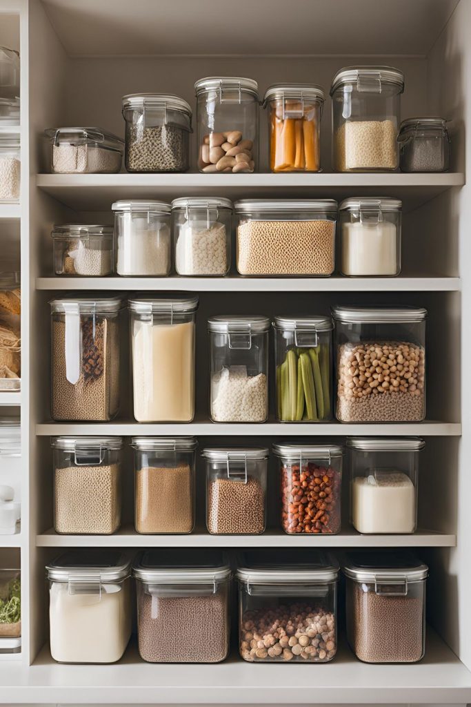 glass pantry containers