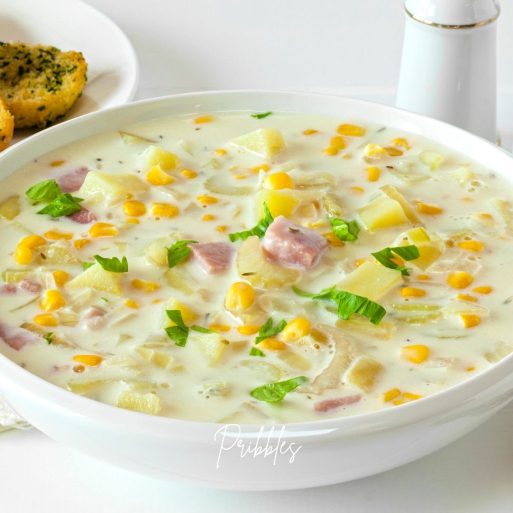corn chowder soup