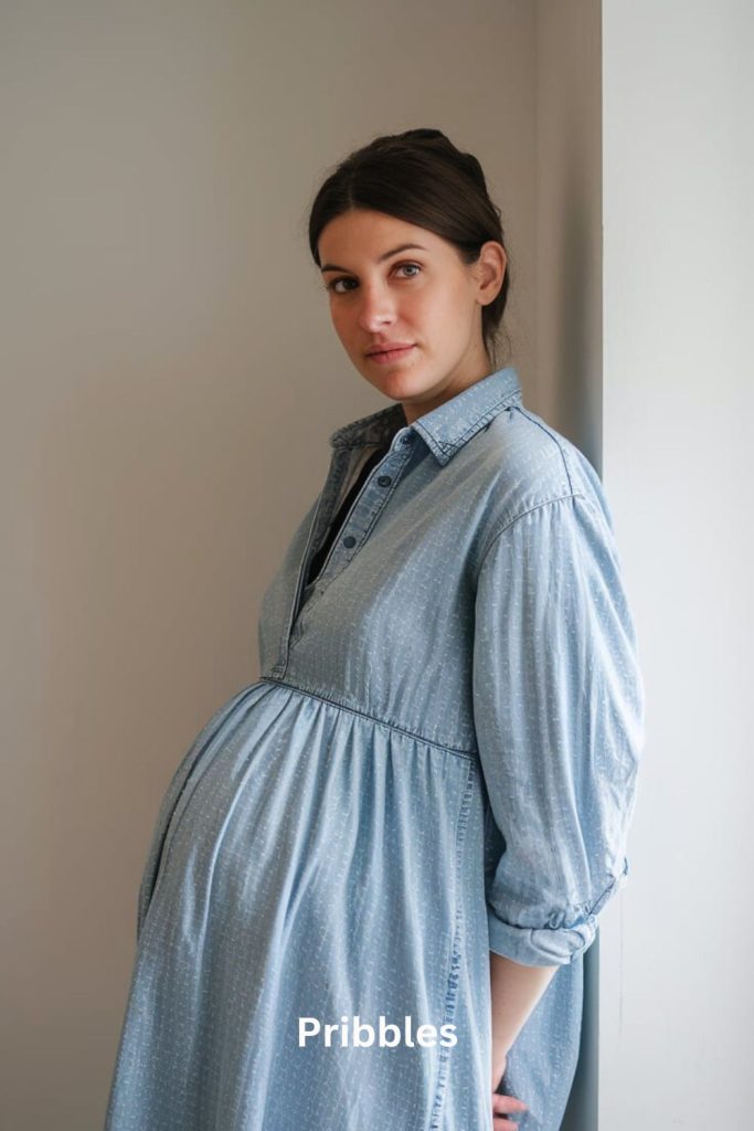 denim dress