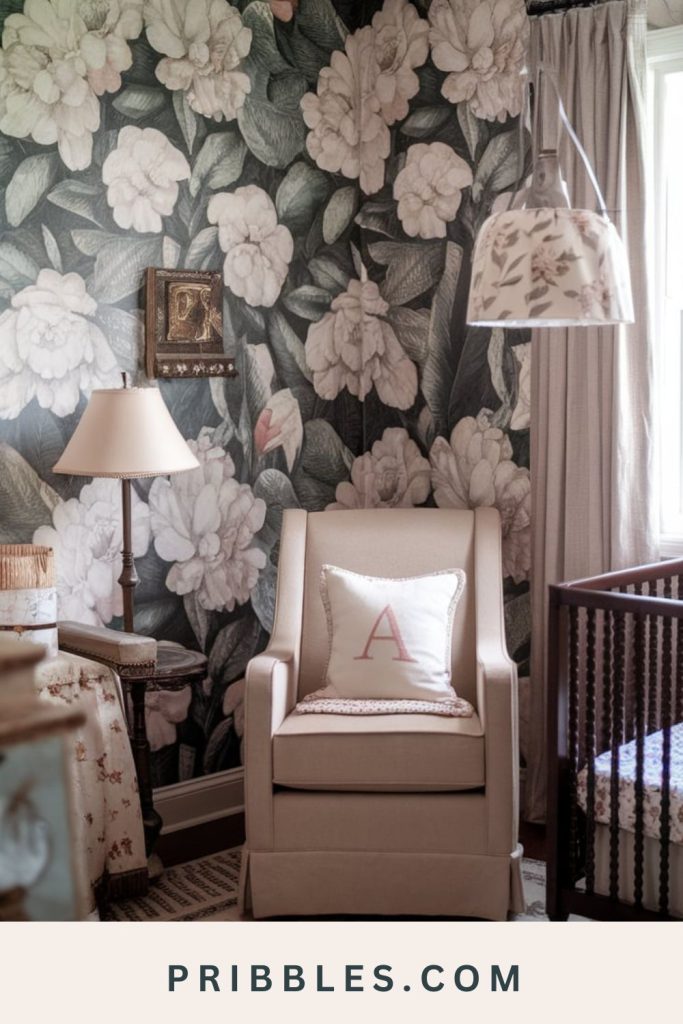 grandmillennial nursery ideas