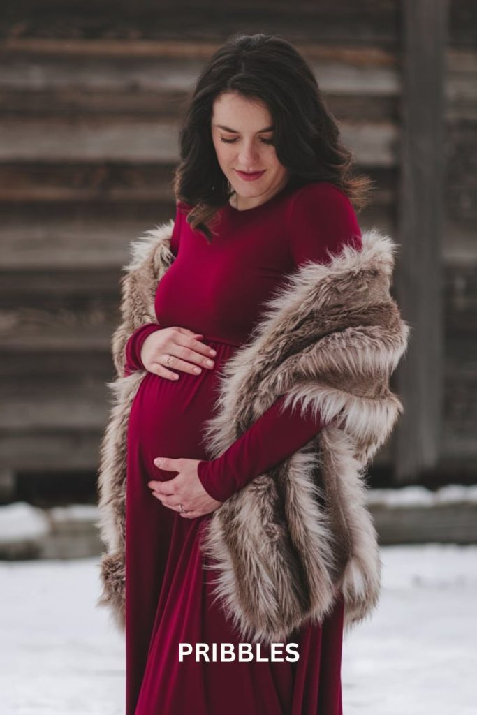 pregnancy outfit for winter