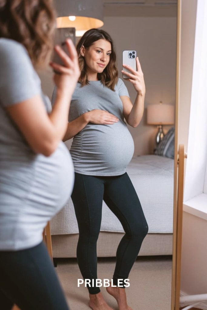 pregnant fashion winter