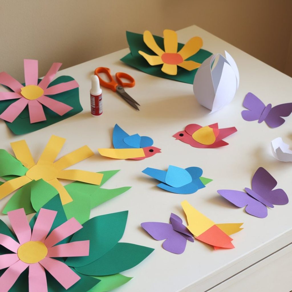 spring crafts for kids