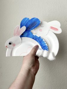 Paper Plate Bunny Craft for Toddlers and Preschoolers