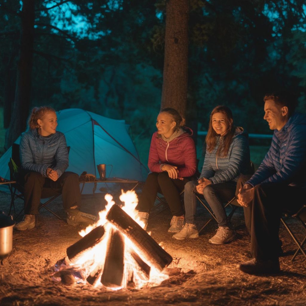 camping with kids