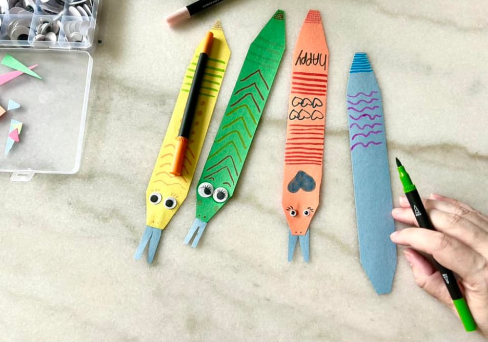 cute snake crafts