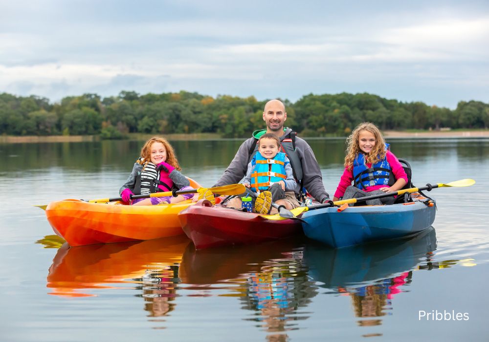 family lake vacation
