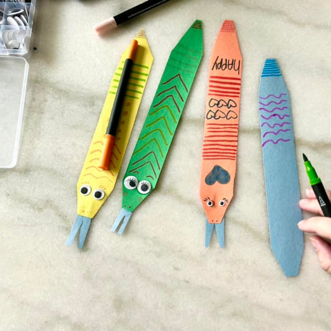 Easy, Simple, & Fun Preschool Snake Craft