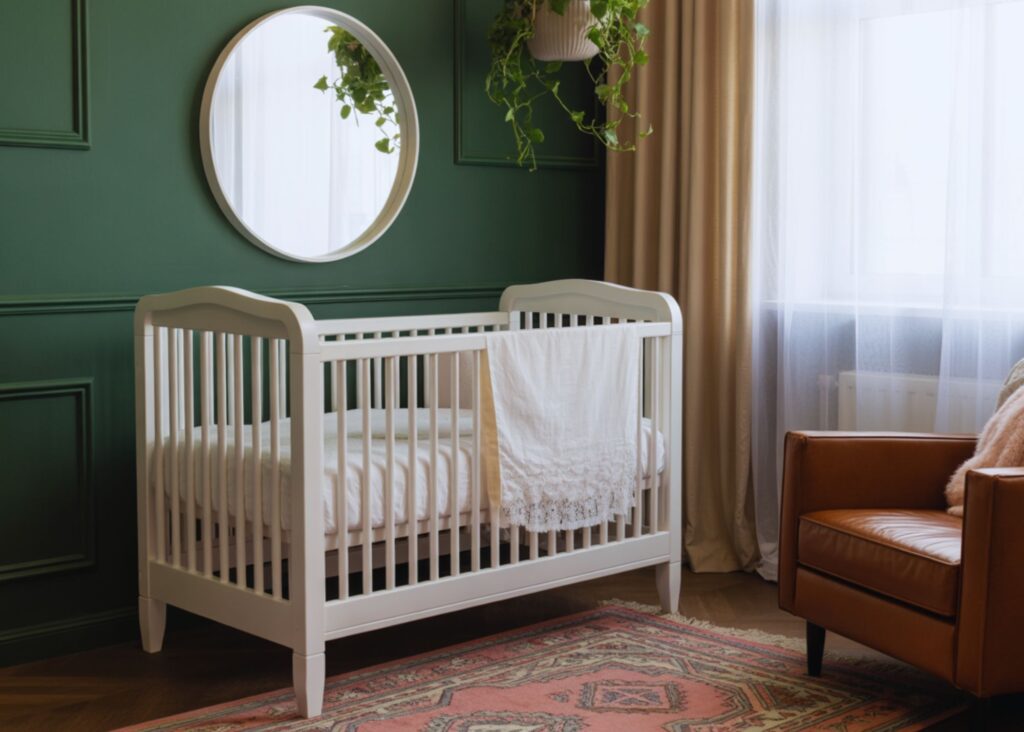 green baby room