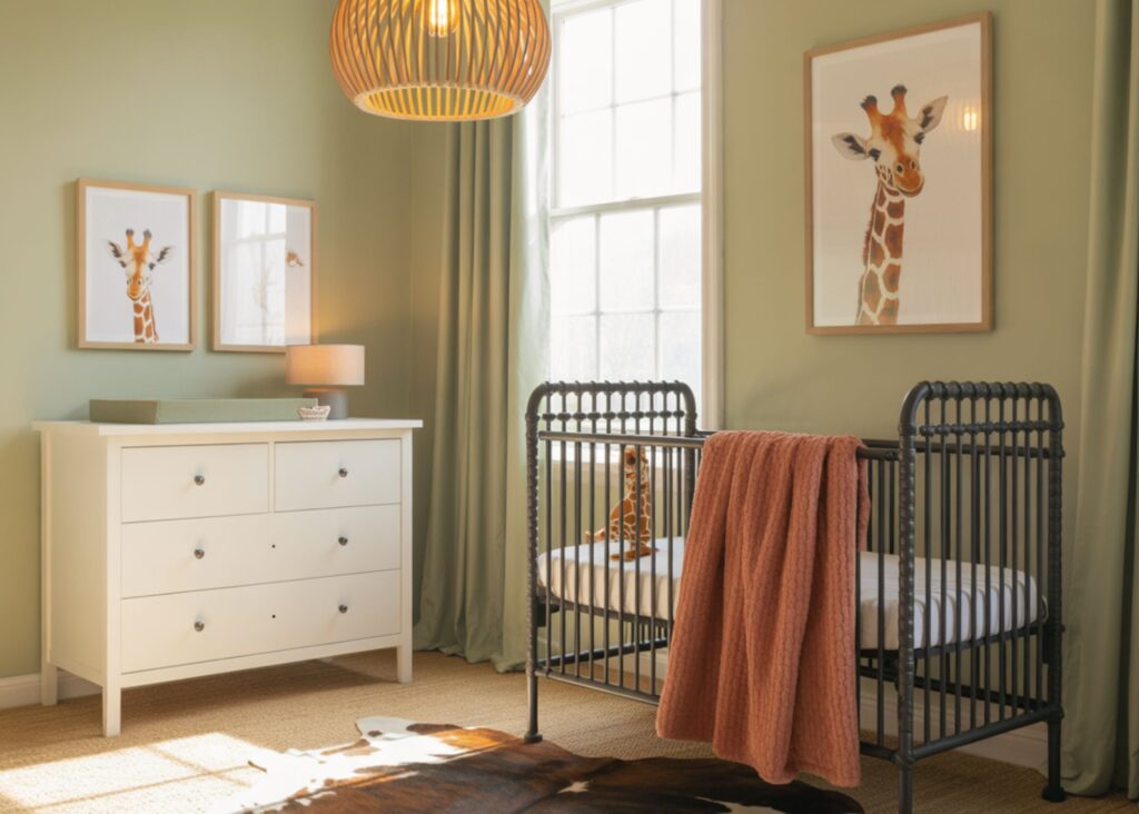 green baby room ideas