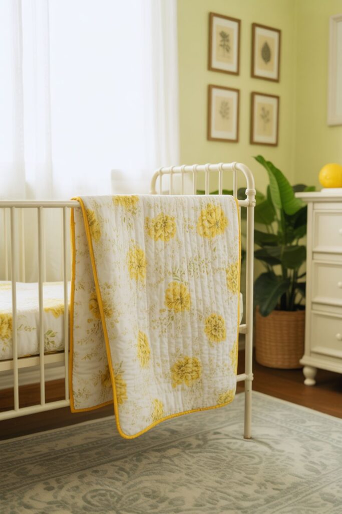 yellow nursery ideas