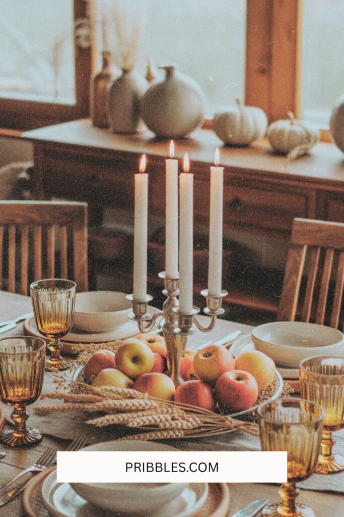 fall dining room table