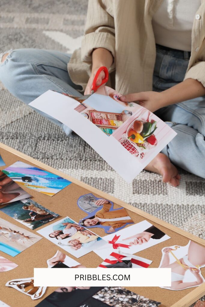 debt free vision board