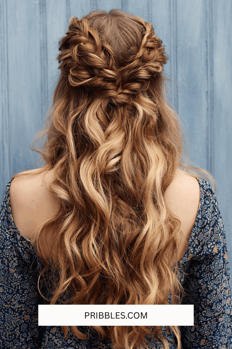 Wow! The *Easiest* Winter Hair Braid for Busy Moms