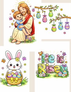 11 Free Easter Coloring Pages