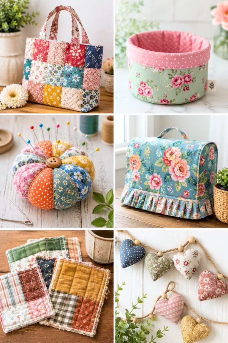 47 Scrap Fabric Projects You’ll Wish You Tried Sooner