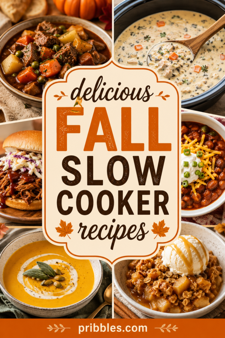 34 Easy and Delicious Fall Slow Cooker Recipes