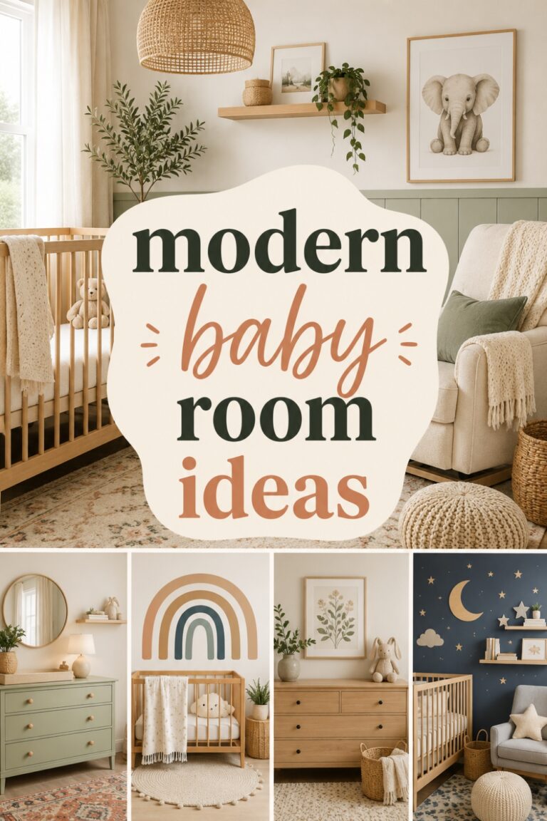 15 Modern Baby Room Ideas for Boys and Girls
